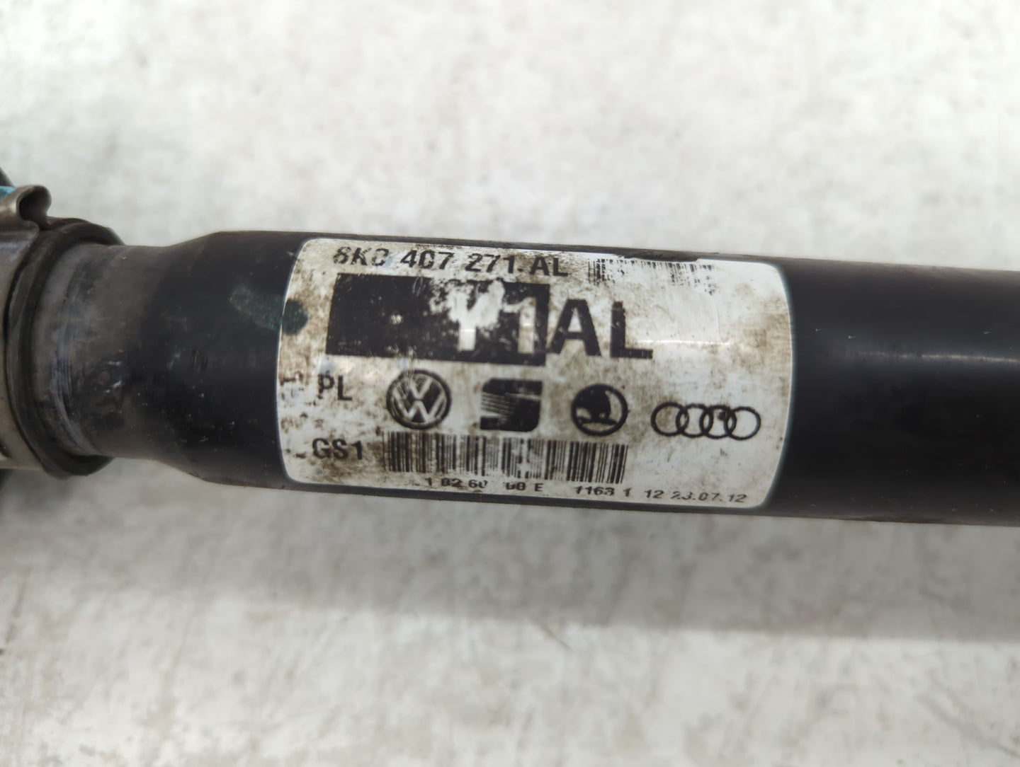 2016-2016 Audi A5 Axle Shaft Front Driver Cv C/v - Oemusedautoparts1.com