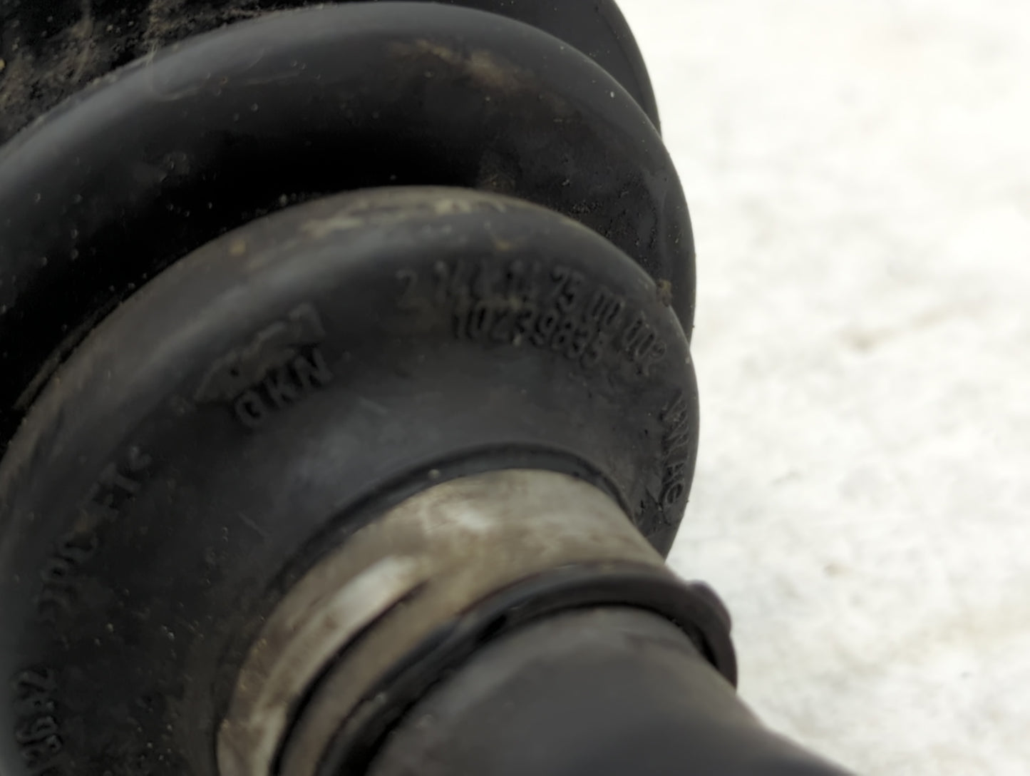 2016-2016 Audi A5 Axle Shaft Front Passenger Cv C/v - Oemusedautoparts1.com