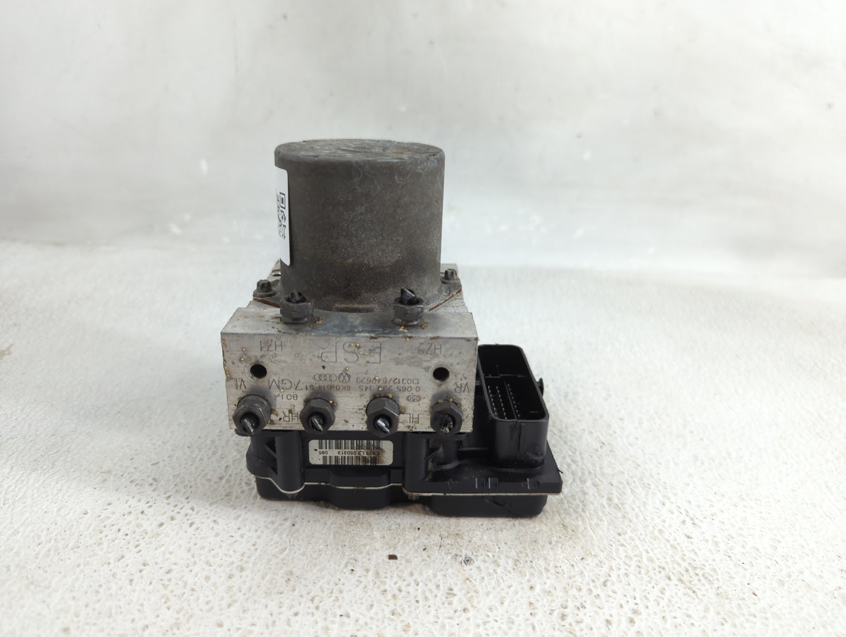 2013 Audi A5 Anti-Lock Brake ABS Pump Module Actuator OEM P/N:8K0 614 51 0 265 239 345 Fits OEM Used Auto Parts - Oemusedaut