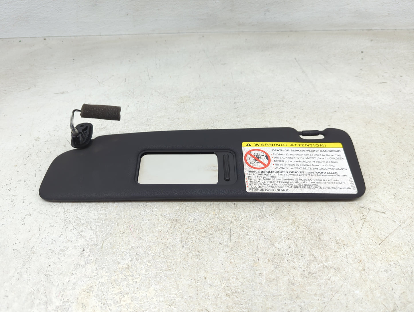 2012-2013 Audi A5 Sun Visor Shade Replacement Driver Left Mirror Fits Fits 2012 2013 OEM Used Auto Parts - Oemusedautoparts1