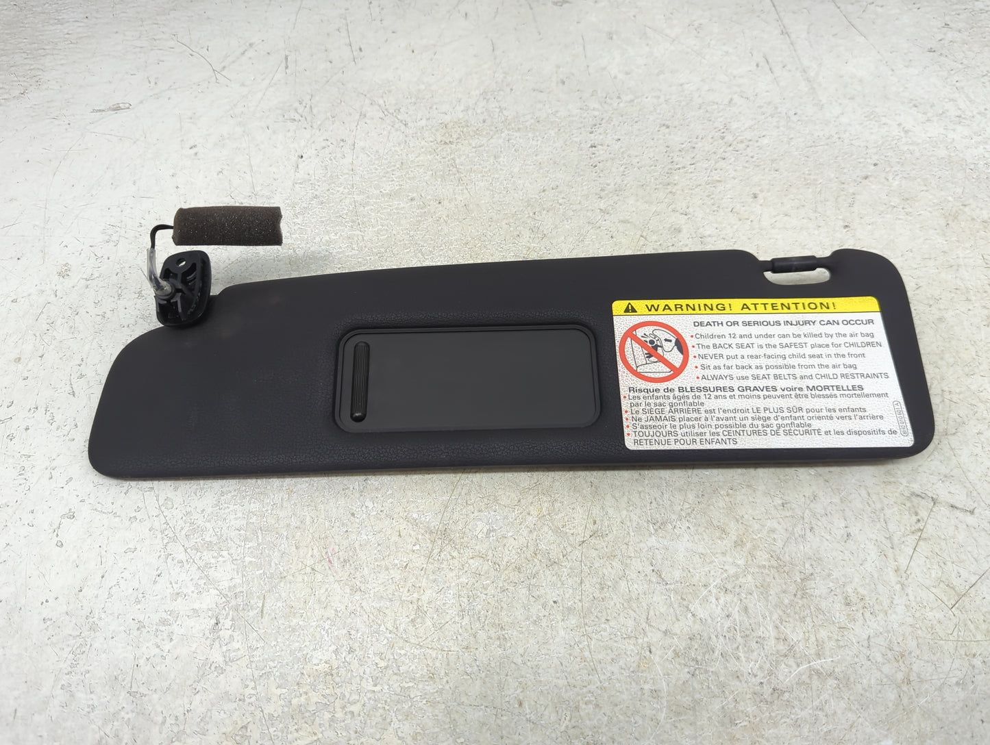 2012-2013 Audi A5 Sun Visor Shade Replacement Driver Left Mirror Fits Fits 2012 2013 OEM Used Auto Parts - Oemusedautoparts1