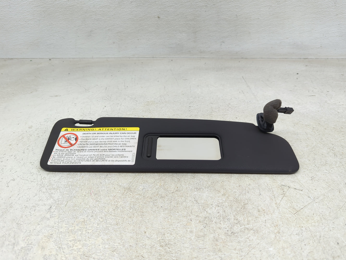 2012-2013 Audi A5 Sun Visor Shade Replacement Passenger Right Mirror Fits Fits 2012 2013 OEM Used Auto Parts - Oemusedautopa