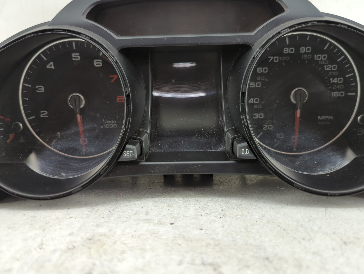 2013 Audi A5 Instrument Cluster Speedometer Gauges P/N:8T0920983L 503002551002 Fits OEM Used Auto Parts - Oemusedautoparts1.