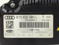 2013 Audi A5 Instrument Cluster Speedometer Gauges P/N:8T0920983L 503002551002 Fits OEM Used Auto Parts - Oemusedautoparts1.