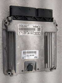 2013-2016 Audi A5 PCM Engine Control Computer ECU ECM PCU OEM P/N:8K5 907 115 F 0 261 S06 950 Fits Fits 2013 2014 2015 2016 