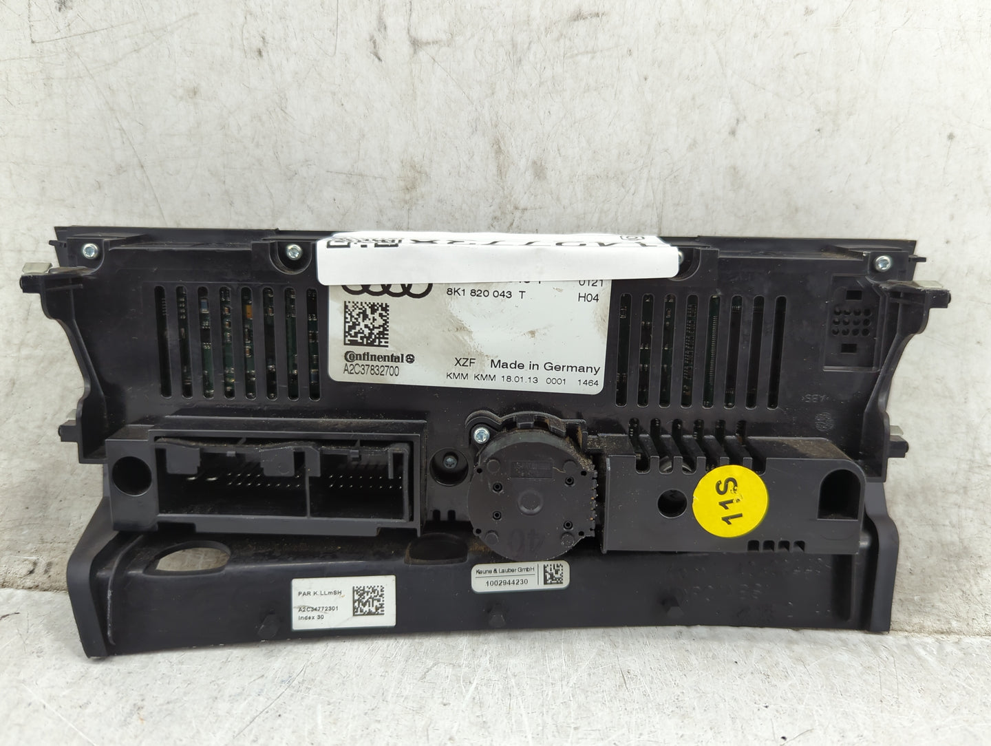 2010-2013 Audi A5 Climate Control Module Temperature AC/Heater Replacement P/N:8K1 820 043 T Fits Fits 2009 2010 2011 2012 2