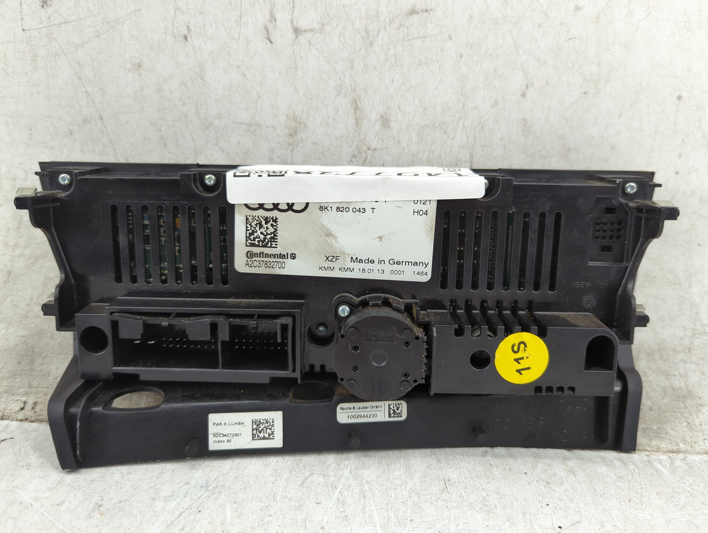 2010-2013 Audi A5 Climate Control Module Temperature AC/Heater Replacement P/N:8K1 820 043 T Fits Fits 2009 2010 2011 2012 2