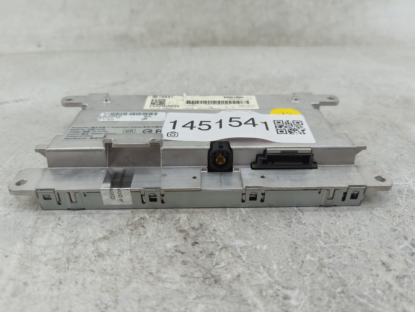 2013 Audi A5 Information Display Screen - Oemusedautoparts1.com