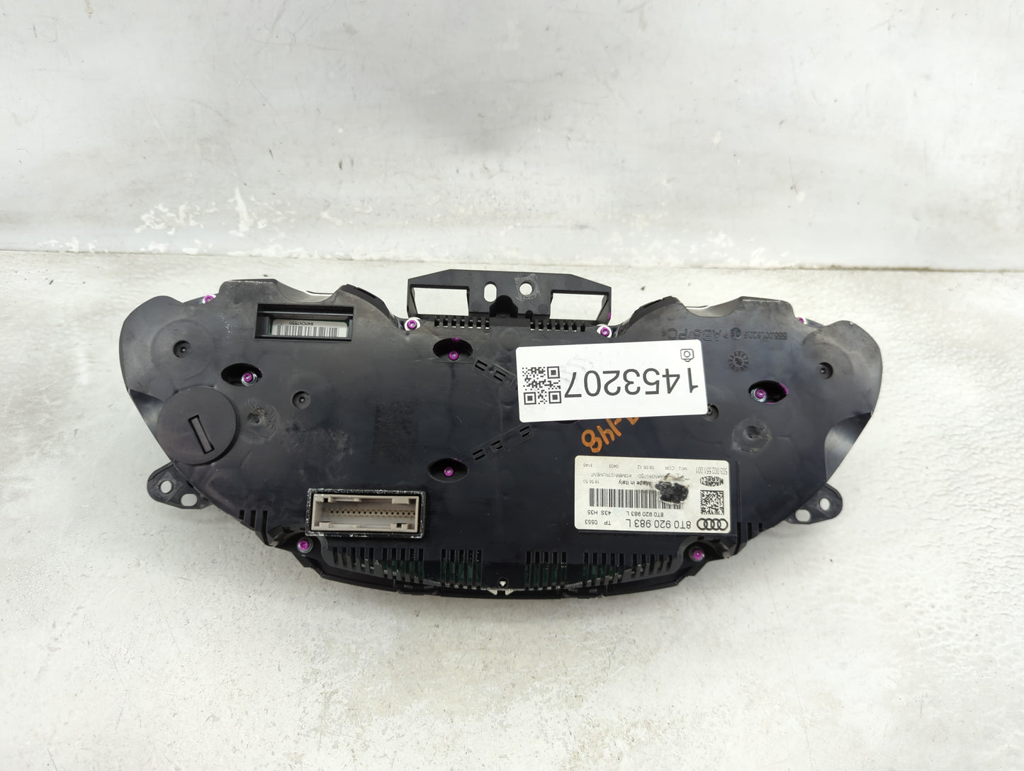 2013 Audi A5 Instrument Cluster Speedometer Gauges P/N:503 002 551 001 8T0 920 983 L Miles: Fits OEM Used Auto Parts - Oemus