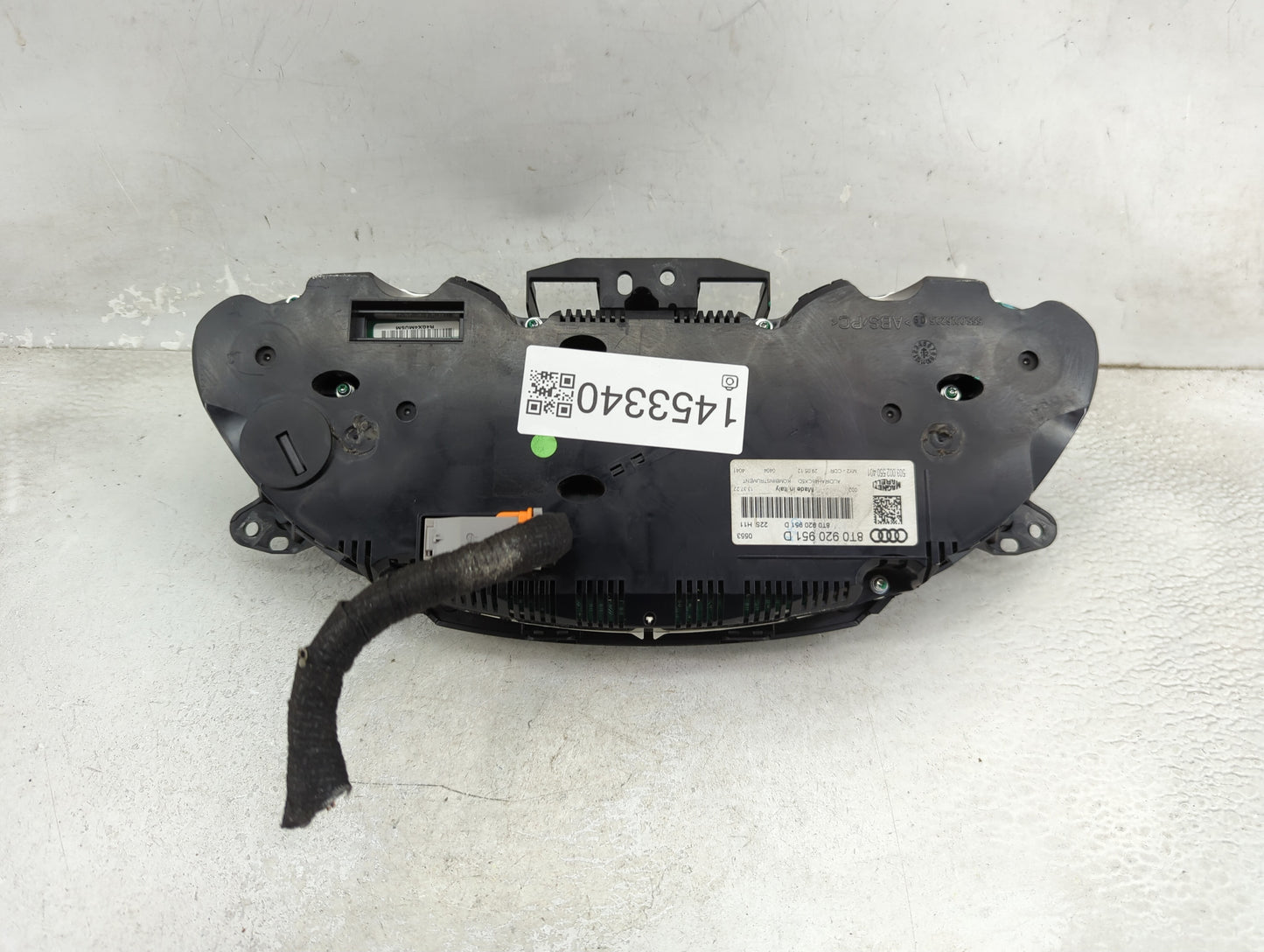 2013 Audi A5 Instrument Cluster Speedometer Gauges P/N:8T0920951D 503002550401 Miles:101K Fits OEM Used Auto Parts - Oemused