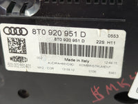 2013 Audi A5 Instrument Cluster Speedometer Gauges P/N:8T0920951D 503002550401 Miles:83K Fits OEM Used Auto Parts - Oemuseda