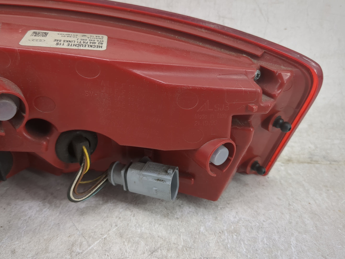 2013-2017 Audi A5 Tail Light Assembly Driver Left OEM P/N:8T0 945 095 J Fits Fits 2013 2014 2015 2016 2017 OEM Used Auto Par