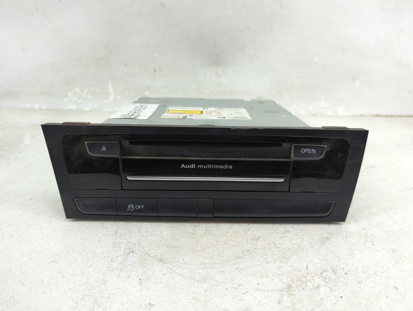 2013 Audi A5 Radio AM FM Cd Player Receiver Replacement P/N:005WWDA0303 AD10-0169005 Fits Fits 2014 2015 2016 OEM Used Auto 