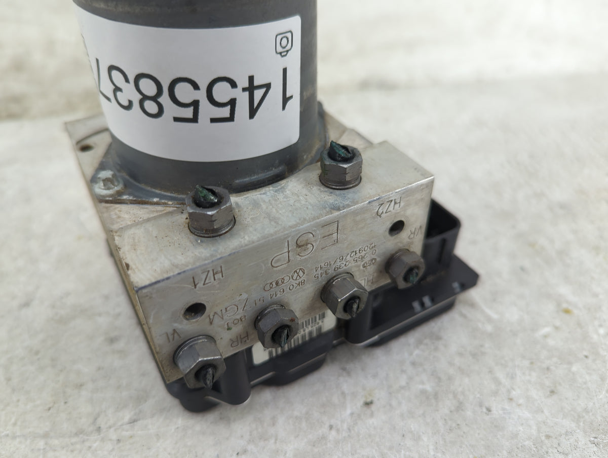 2013 Audi A5 Anti-Lock Brake ABS Pump Module Actuator OEM P/N:8K0614517GM 0265239345, 0265952061 Fits OEM Used Auto Parts - 