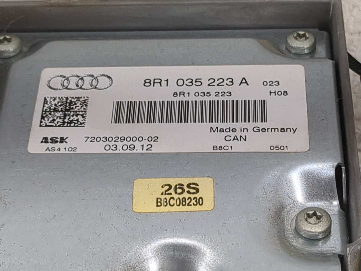 2013-2016 Audi A5 Radio Speaker Amplifier - Oemusedautoparts1.com