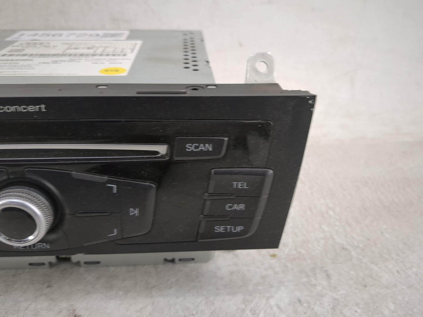 2013 Audi A5 Radio AM FM Cd Player Receiver Replacement P/N:8R1035186H CQ-JA12E2AE Fits Fits 2014 2015 2016 OEM Used Auto Pa