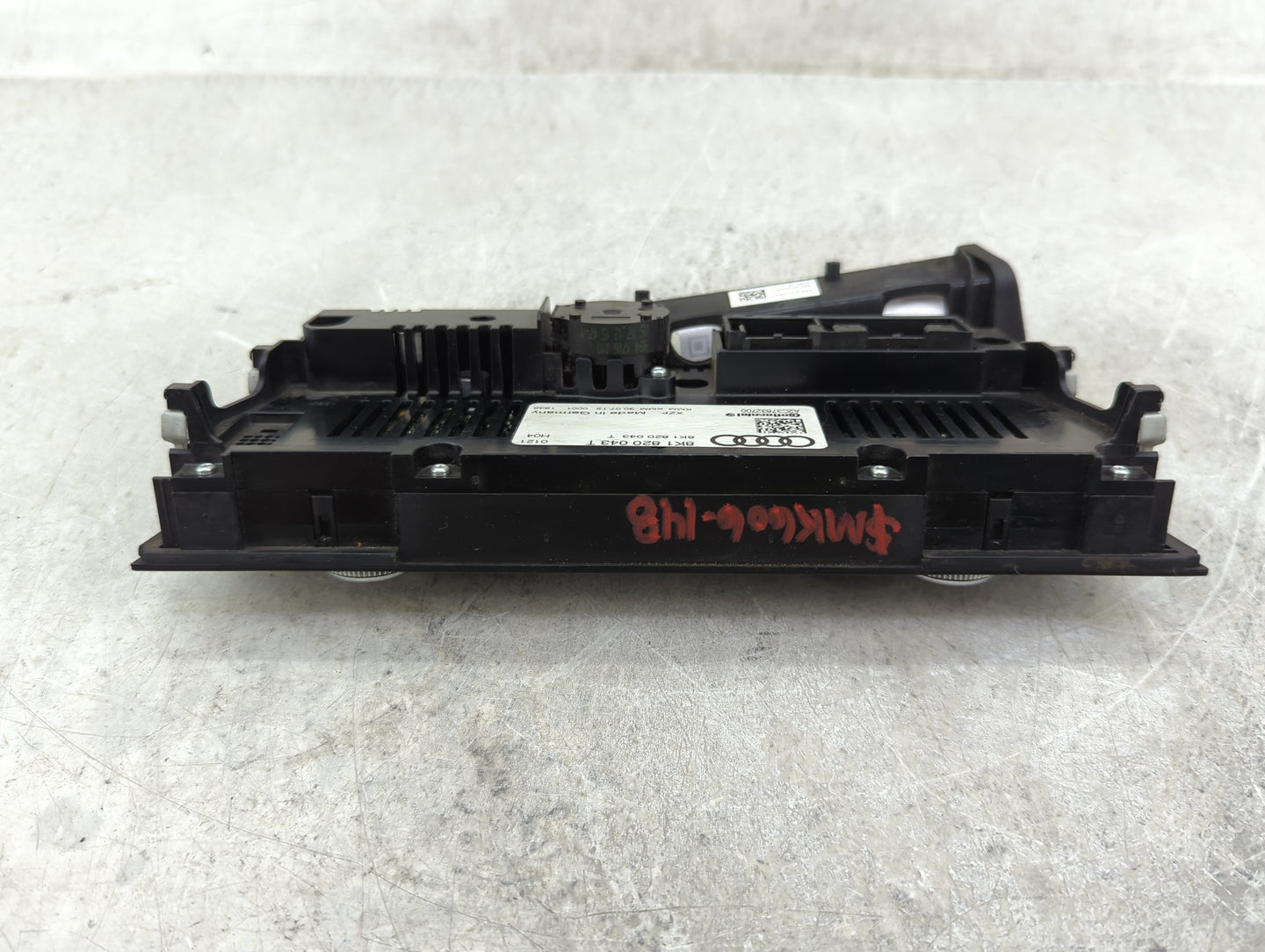 2010-2013 Audi A5 Climate Control Module Temperature AC/Heater Replacement P/N:8K1 820 043 T Fits Fits 2009 2010 2011 2012 2