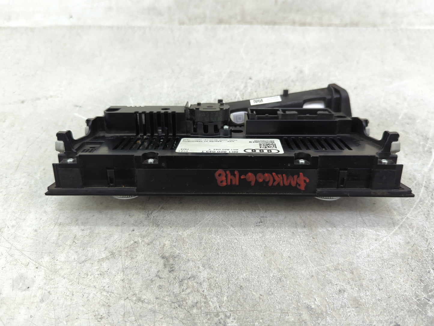 2010-2013 Audi A5 Climate Control Module Temperature AC/Heater Replacement P/N:8K1 820 043 T Fits Fits 2009 2010 2011 2012 2