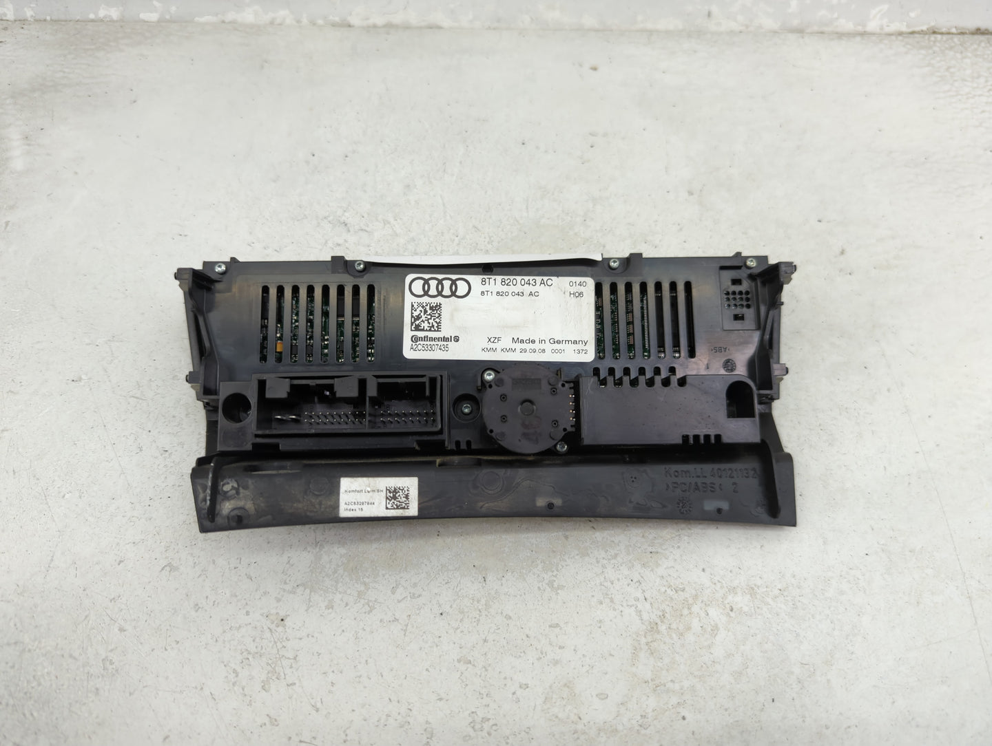 2008-2013 Audi A5 Climate Control Module Temperature AC/Heater Replacement P/N:8T1 820 043 AC 8K1820043S Fits OEM Used Auto 