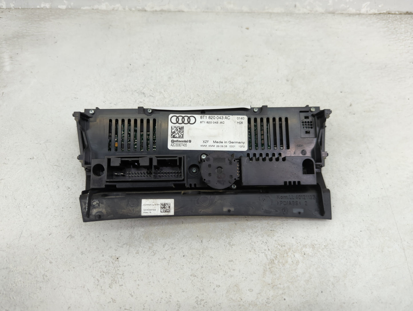 2008-2013 Audi A5 Climate Control Module Temperature AC/Heater Replacement P/N:8T1 820 043 AC 8K1820043S Fits OEM Used Auto 