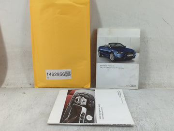2013 Audi A5 Owners Manual Book Guide P/N:133.561.8F0.23 132.566.4MH.21 OEM Used Auto Parts - Oemusedautoparts1.com
