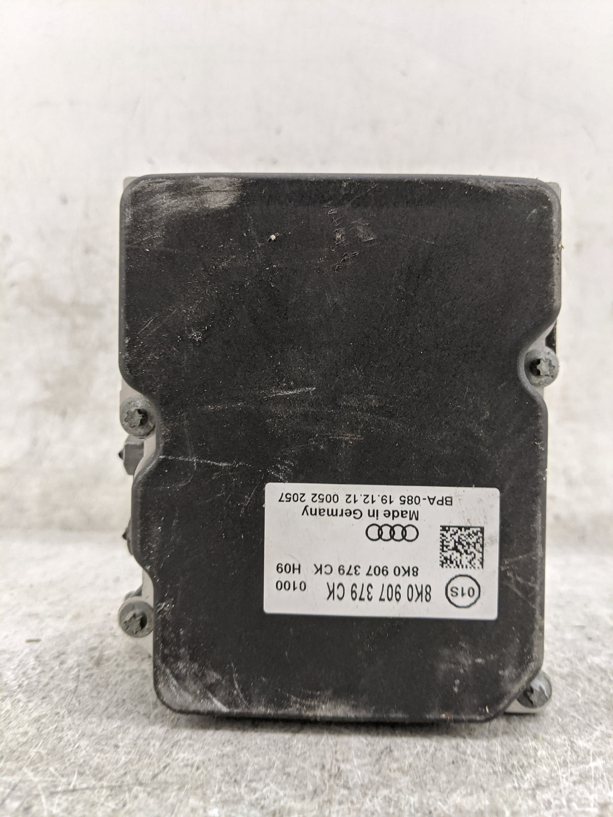 2013 Audi A5 Anti-Lock Brake ABS Pump Module Actuator OEM P/N:8K0907379CK 8K0614517CM, 0265239345, 0265952061 Fits OEM Used 