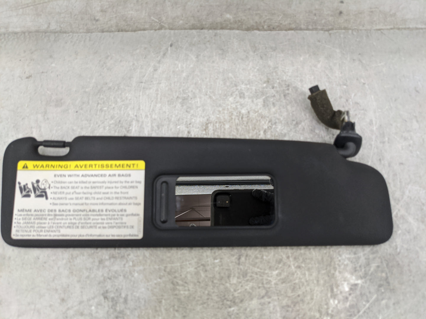 2010-2017 Audi A5 Sun Visor Shade Replacement Passenger Right Mirror Fits Fits 2010 2011 2012 2013 2014 2015 2016 2017 OEM U