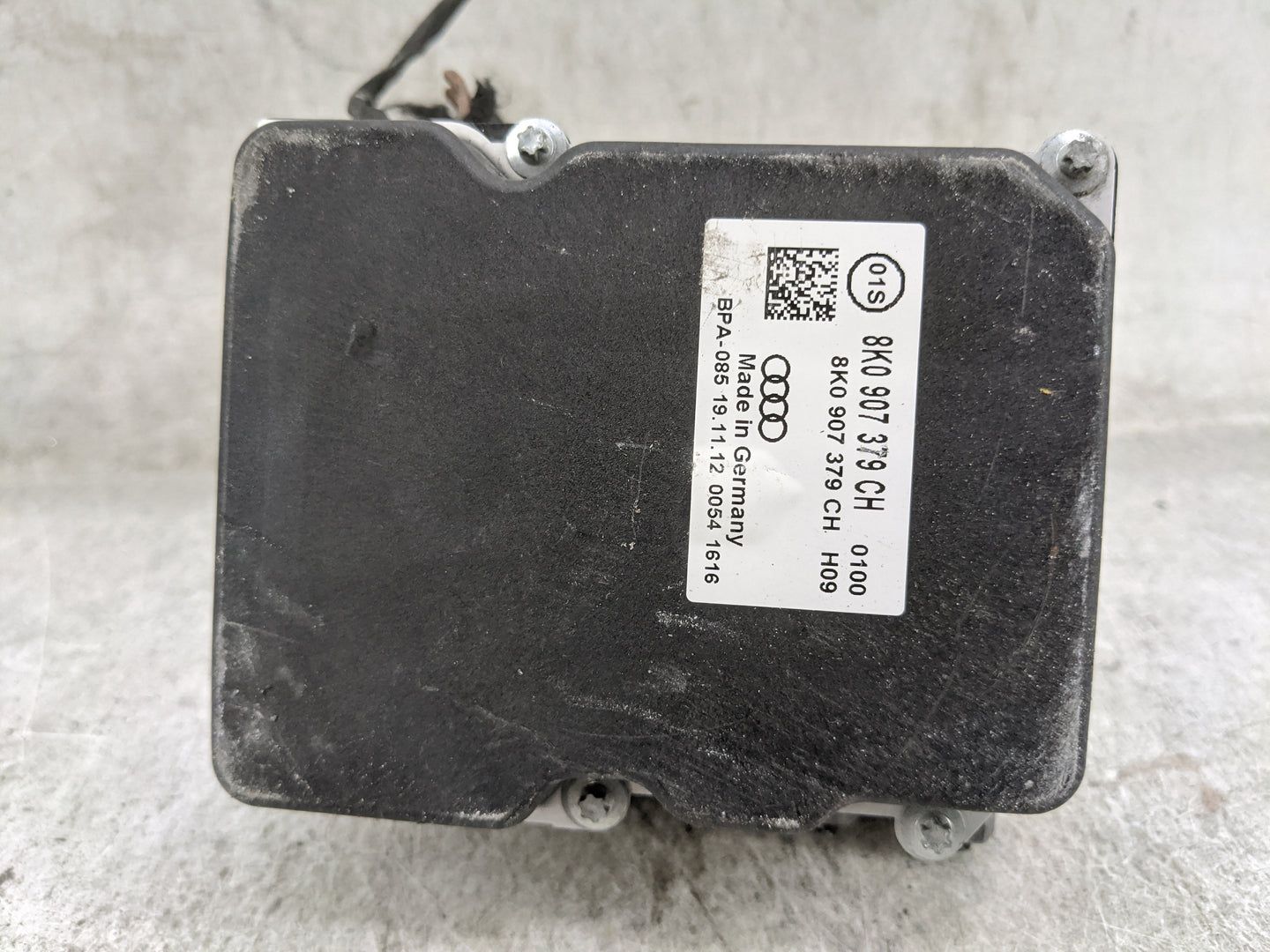 2013 Audi A5 ABS Pump Control Module Replacement P/N:0265239348 8K0614517GH, 0265952062, 8K0907379CH Fits OEM Used Auto Part