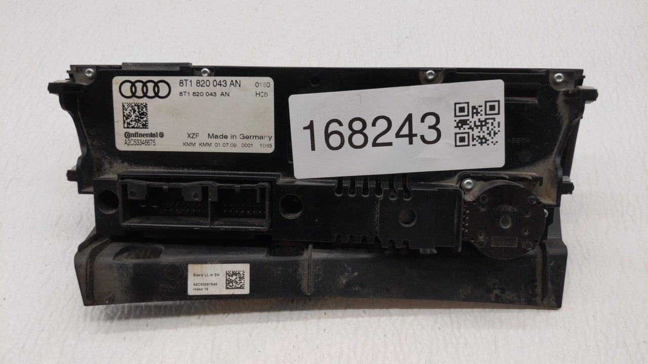 2010-2013 Audi A5 Climate Control Module Temperature AC/Heater Replacement P/N:8K1 820 043 T 8T1 820 043 AN Fits OEM Used Au