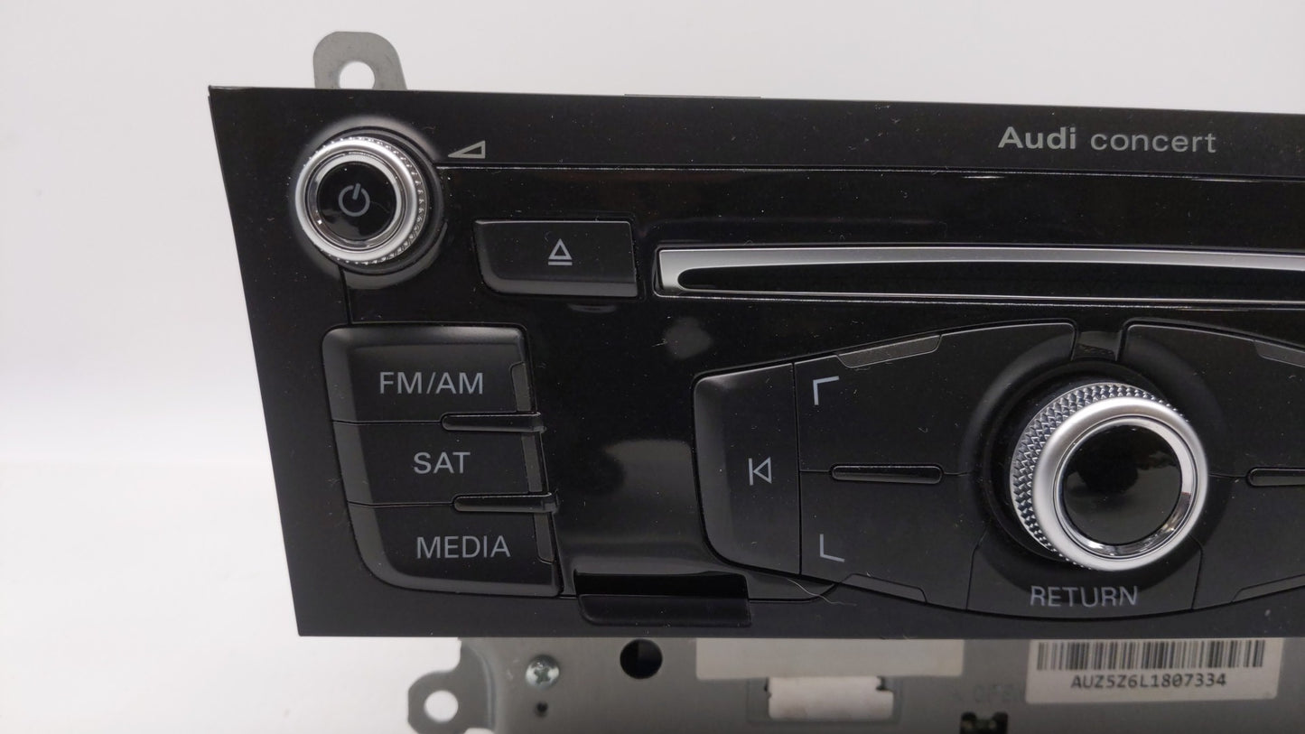 2013 Audi A5 Radio AM FM Cd Player Receiver Replacement P/N:8R1 035 186 Q 8R1 035 186 H Fits Fits 2014 2015 2016 OEM Used Au
