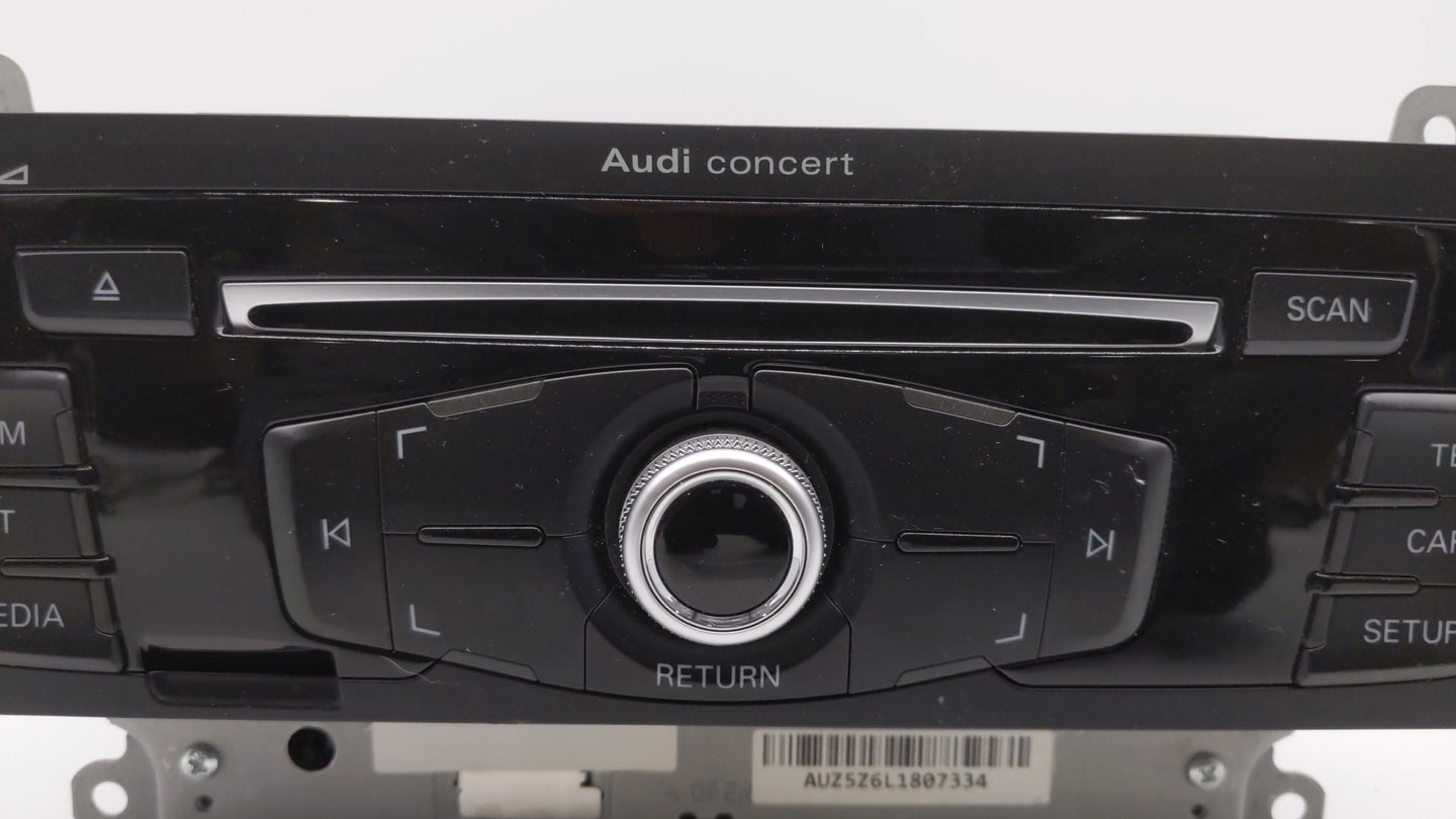 2013 Audi A5 Radio AM FM Cd Player Receiver Replacement P/N:8R1 035 186 Q 8R1 035 186 H Fits Fits 2014 2015 2016 OEM Used Au