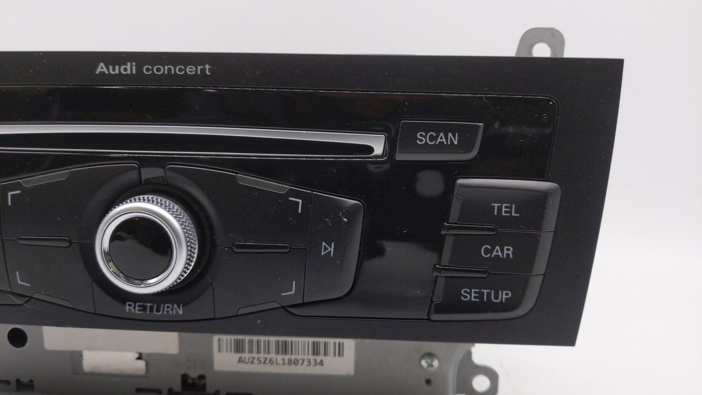 2013 Audi A5 Radio AM FM Cd Player Receiver Replacement P/N:8R1 035 186 Q 8R1 035 186 H Fits Fits 2014 2015 2016 OEM Used Au