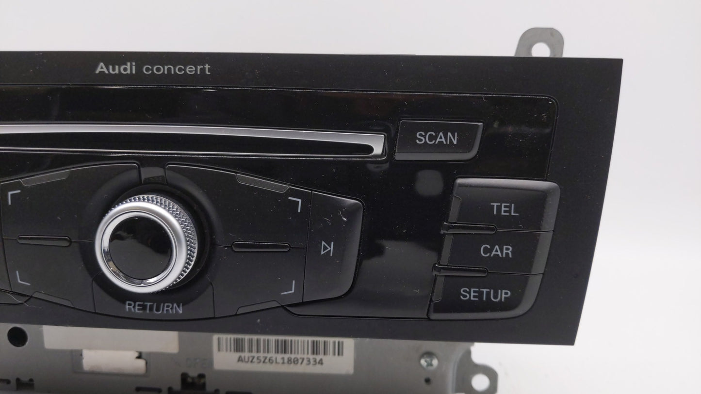2013 Audi A5 Radio AM FM Cd Player Receiver Replacement P/N:8R1 035 186 Q 8R1 035 186 H Fits Fits 2014 2015 2016 OEM Used Au