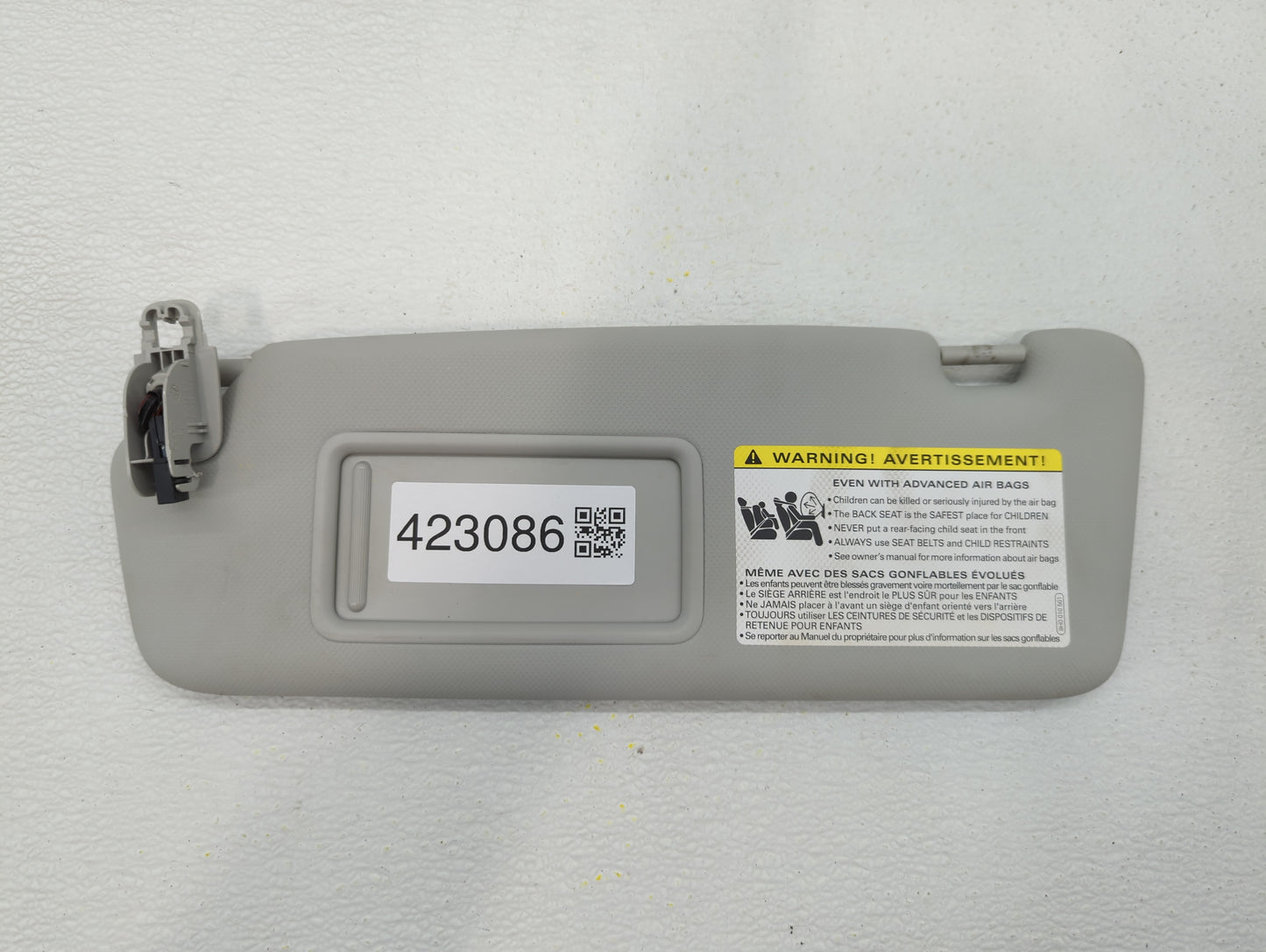 2012-2013 Audi A5 Sun Visor Shade Replacement Driver Left Mirror Fits Fits 2012 2013 OEM Used Auto Parts - Oemusedautoparts1