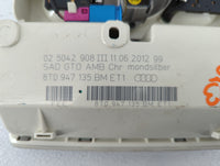 2013 Audi A5 Overhead Roof Console Grey - Oemusedautoparts1.com