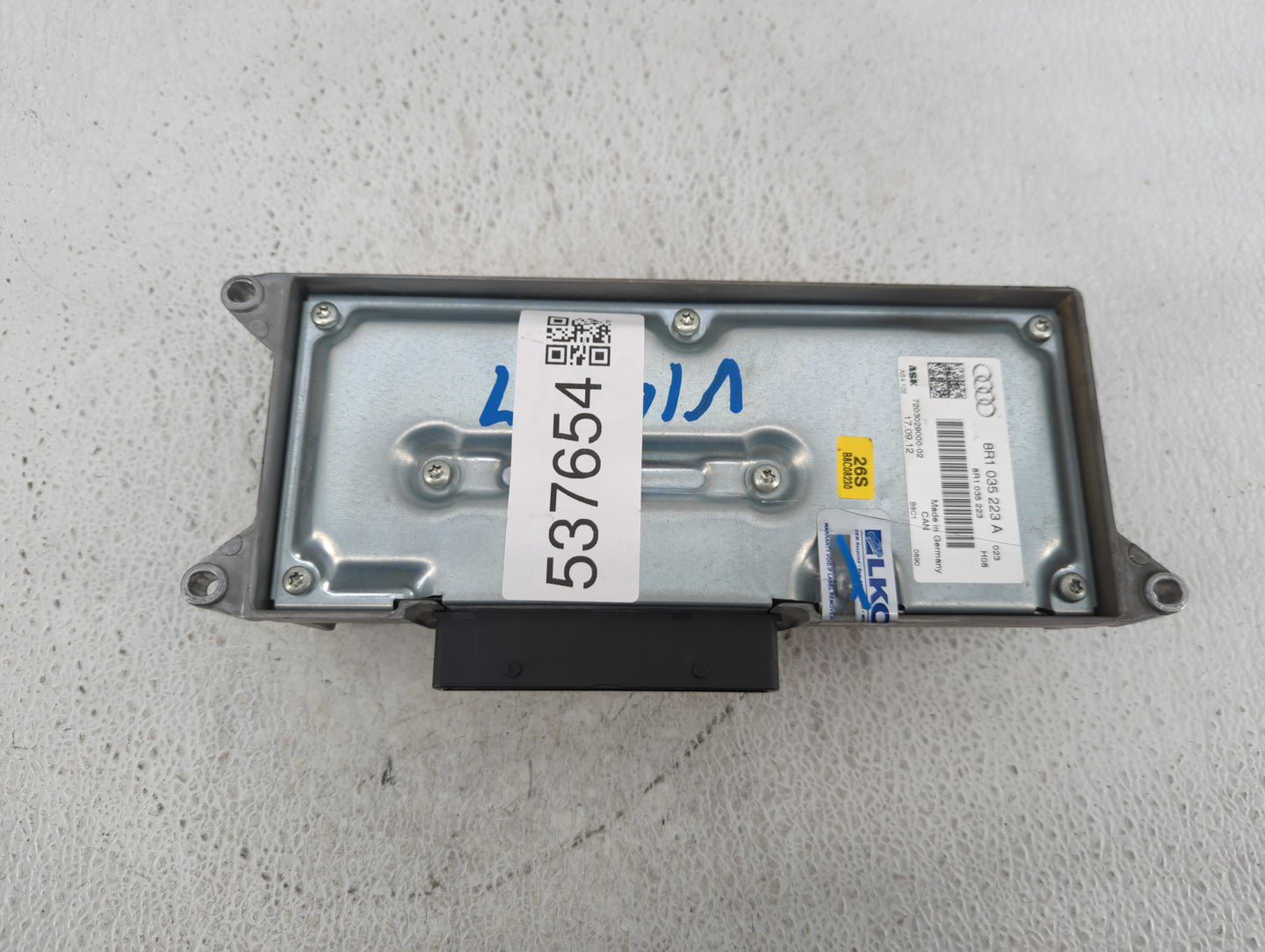 2013-2016 Audi A5 Radio AM FM Cd Player Receiver Replacement P/N:8R1 035 223 A Fits Fits 2013 2014 2015 2016 2017 OEM Used A
