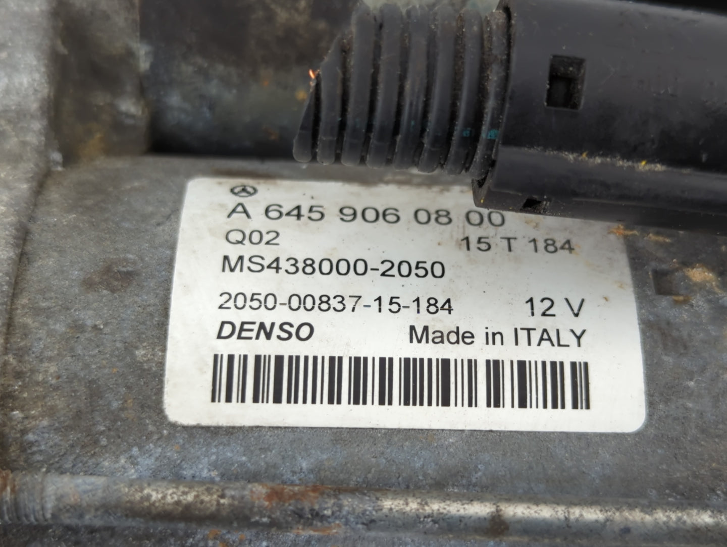2010-2014 Audi A5 Car Starter Motor Solenoid OEM P/N:A 645 906 08 00 Fits Fits 2009 2010 2011 2012 2013 2014 2015 2016 2017 