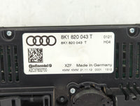 2010-2013 Audi A5 Climate Control Module Temperature AC/Heater Replacement P/N:8K0 820 043 T 8T1 820 043 AQ Fits OEM Used Au