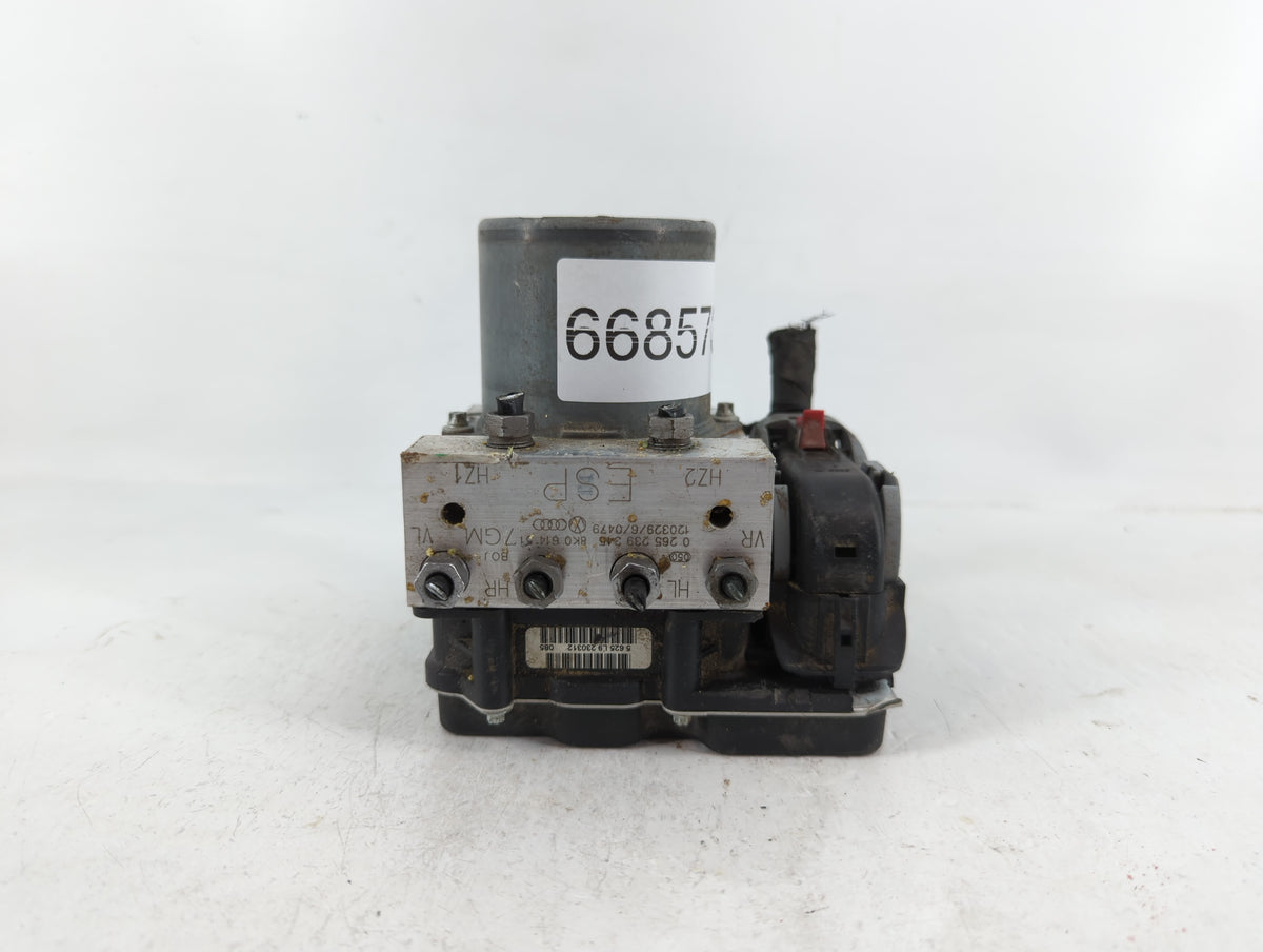 2013 Audi A5 Anti-Lock Brake ABS Pump Module Actuator OEM P/N:8K0 907 379 CK Fits OEM Used Auto Parts - Oemusedautoparts1.co
