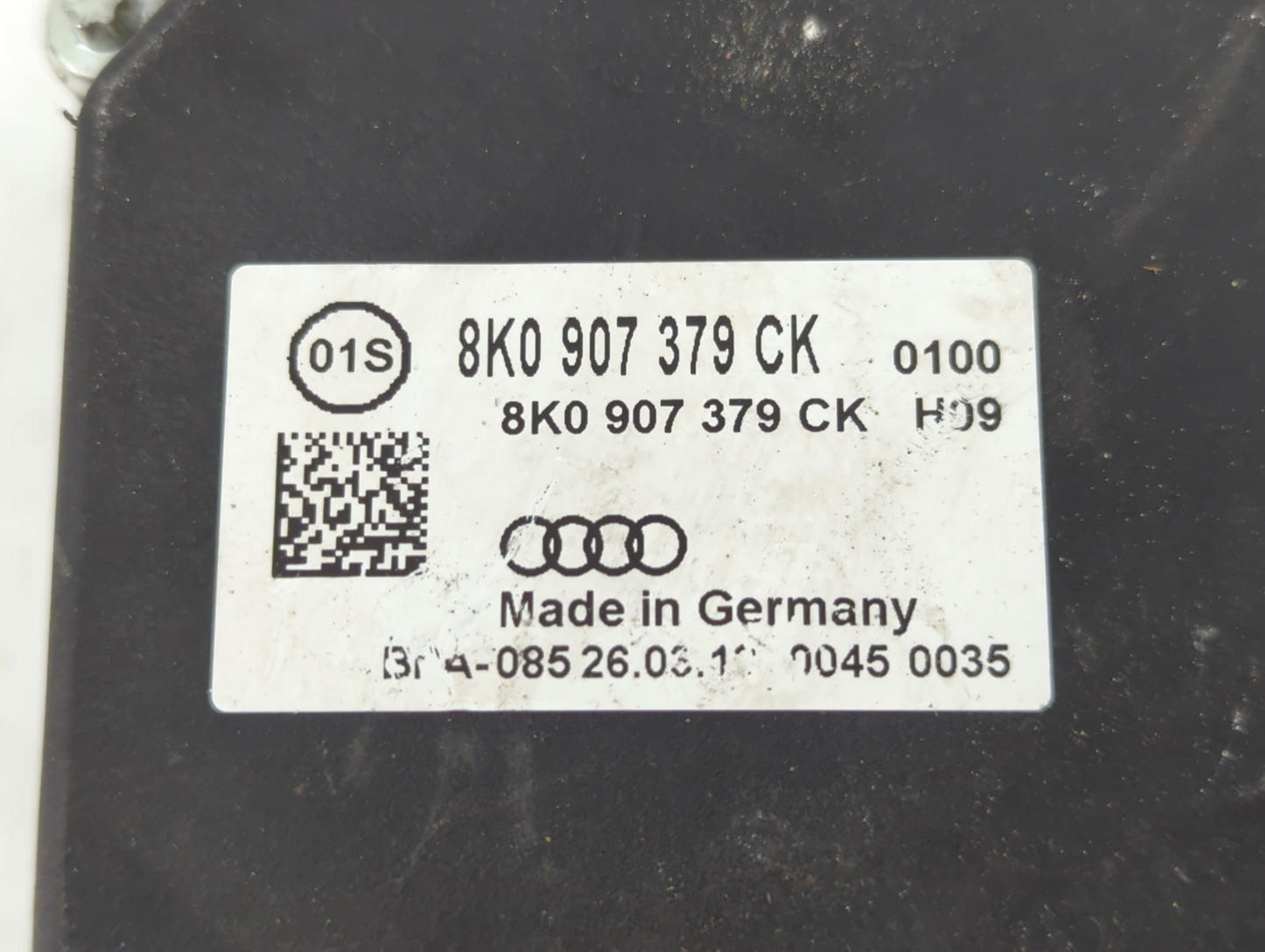 2013 Audi A5 ABS Pump Control Module Replacement P/N:8K0 907 379 CK Fits OEM Used Auto Parts - Oemusedautoparts1.com