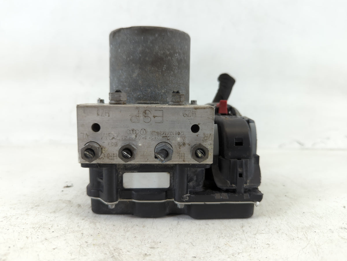 2013 Audi A5 Anti-Lock Brake ABS Pump Module Actuator OEM P/N:8K0 614 517GM 0 265 239 345, 8K0 907 379 CK Fits OEM Used Auto