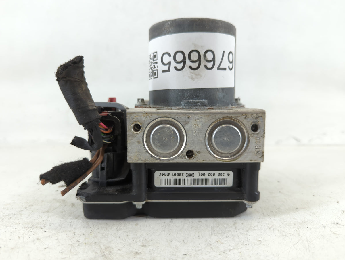 2013 Audi A5 Anti-Lock Brake ABS Pump Module Actuator OEM P/N:8K0 614 517GM 0 265 239 345, 8K0 907 379 CK Fits OEM Used Auto