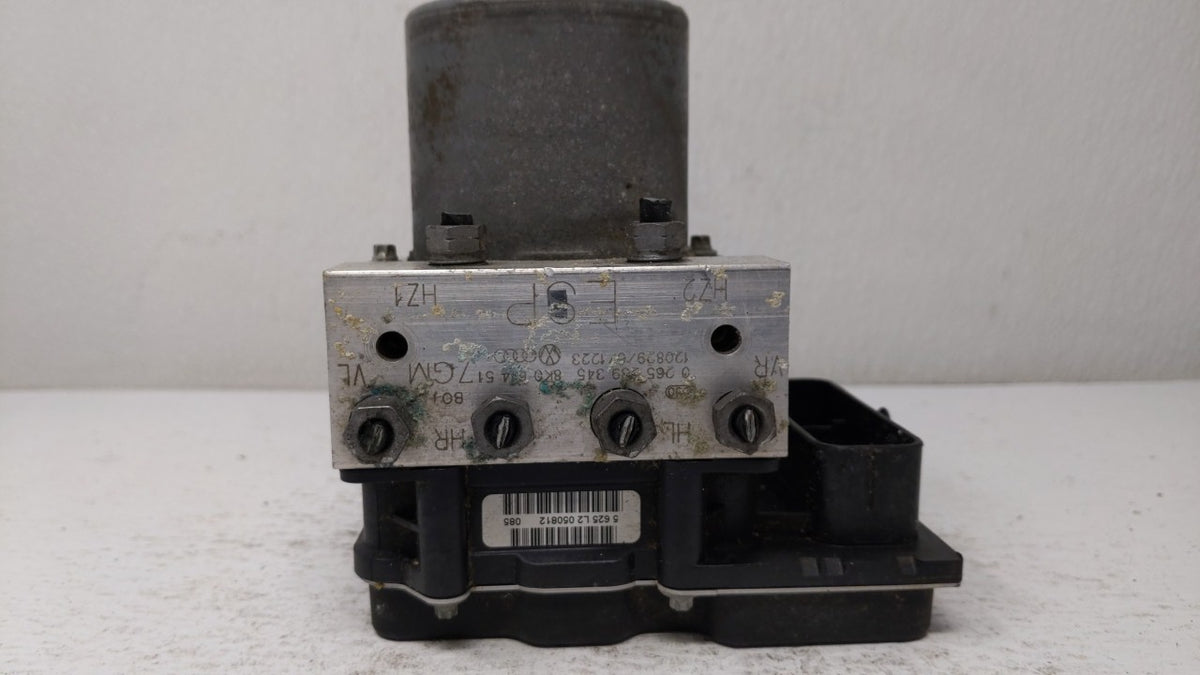2013 Audi A5 Quattro Anti-Lock Brake ABS Pump Module Actuator OEM P/N:8K0 614 517GM Fits OEM Used Auto Parts - Oemusedautopa