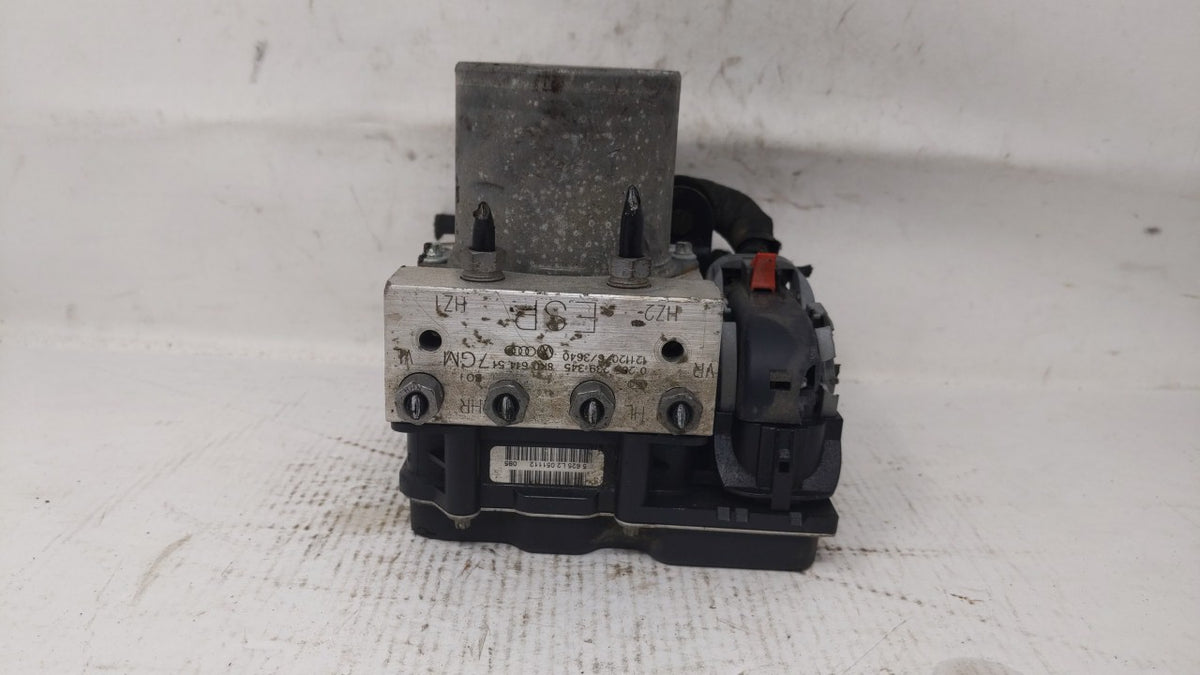 2013 Audi A5 Quattro Anti-Lock Brake ABS Pump Module Actuator OEM P/N:8K0 614 517GM 8K0 907 379 CK Fits OEM Used Auto Parts 