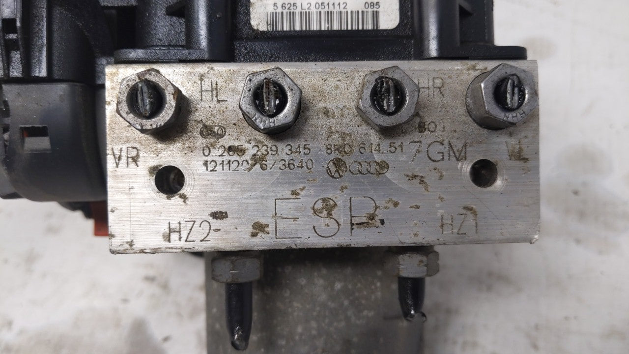 2013 Audi A5 Quattro ABS Pump Control Module Replacement P/N:8K0 614 517GM 8K0 907 379 CK Fits OEM Used Auto Parts - Oemused