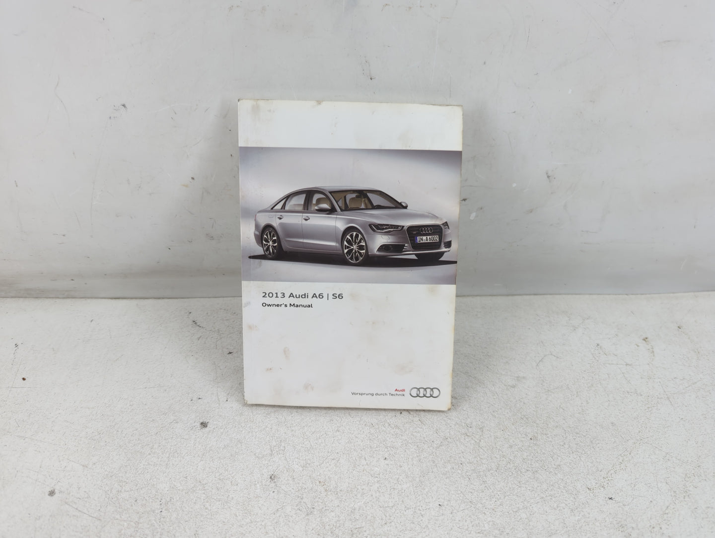 2013 Audi A6 Owners Manual Book Guide P/N:131 561 4G0 23 OEM Used Auto Parts - Oemusedautoparts1.com