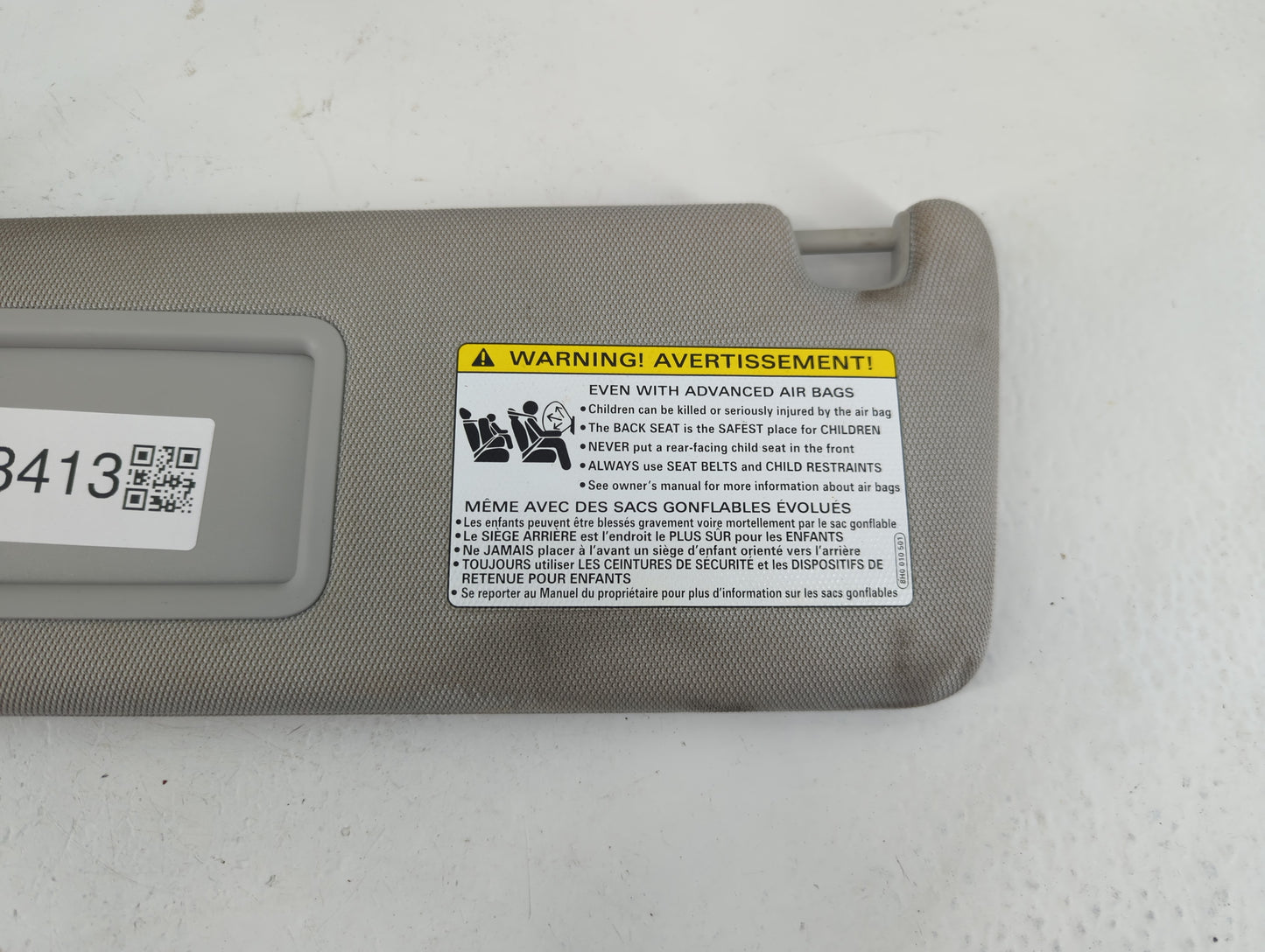 2012-2015 Audi A6 Sun Visor Shade Replacement Driver Left Mirror Fits Fits 2012 2013 2014 2015 2016 2017 OEM Used Auto Parts