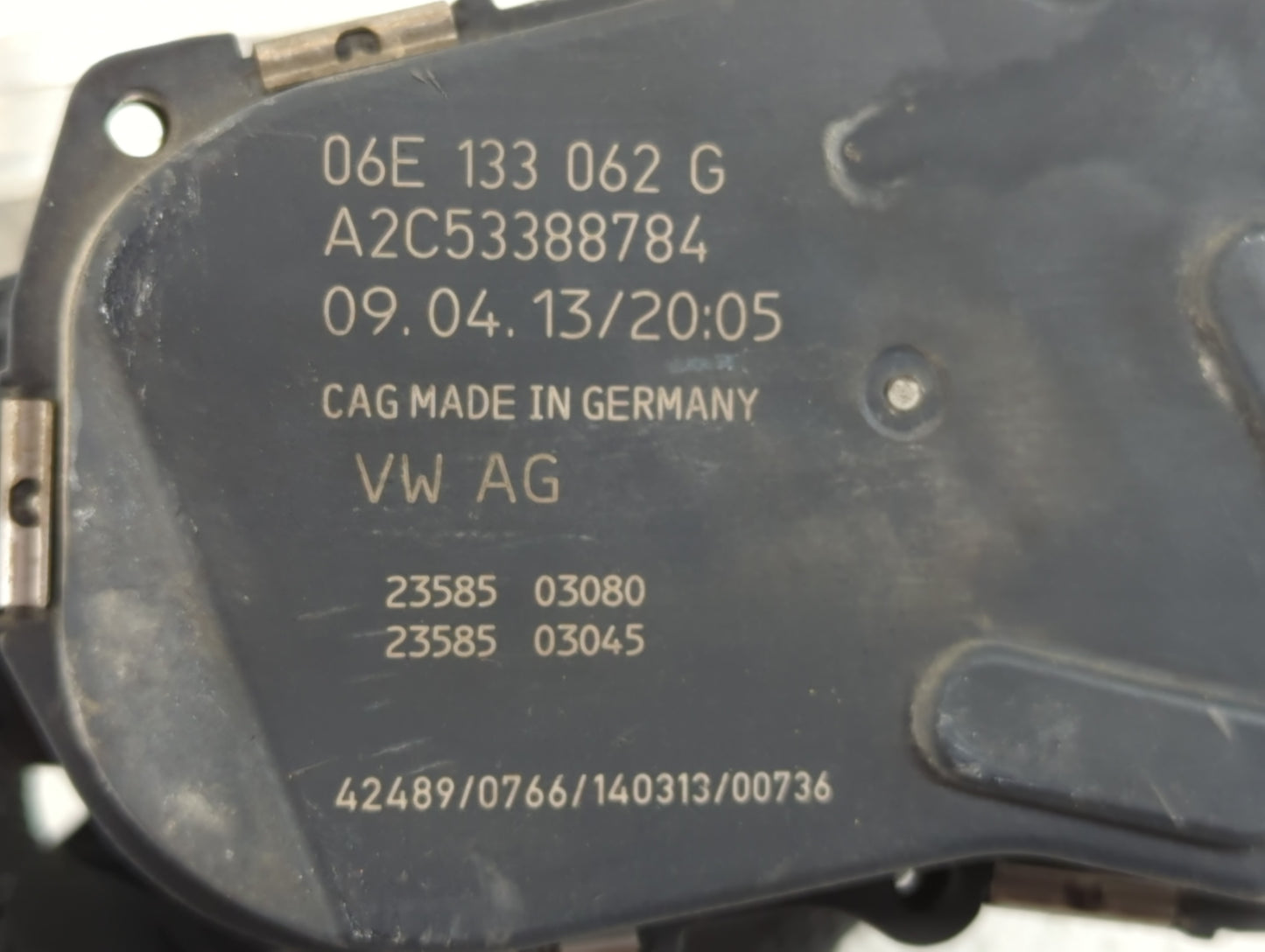 2009-2018 Audi A6 Throttle Body P/N:06E 133 062 G Fits Fits 2008 2009 2010 2011 2012 2013 2014 2015 2016 2017 2018 2019 OEM 