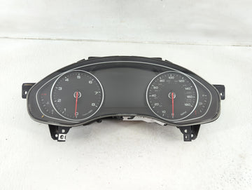 2012-2015 Audi A6 Instrument Cluster Speedometer Gauges P/N:4GB 920 983 L Fits Fits 2012 2013 2014 2015 OEM Used Auto Parts 