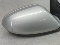 2012-2013 Audi A6 Passenger Right Side View Manual Door Mirror Silver - Oemusedautoparts1.com